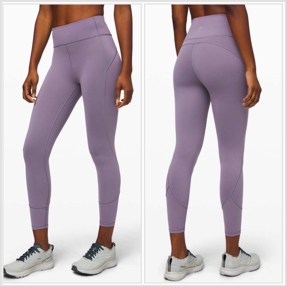 lululemon athletica Pants - Lululemon Athletica In Movement Tights 25” Inseam Leggings in Purple Quartz